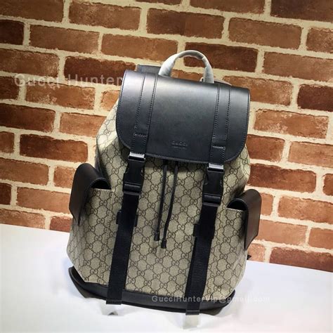 gucci gg supreme backpack fake|gg supreme canvas zip backpack.